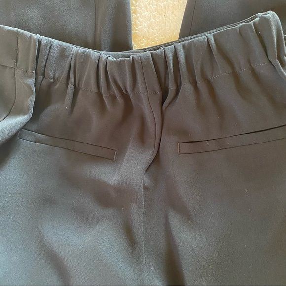 J Crew black crepe tapered pant EUC - Picture 8 of 11